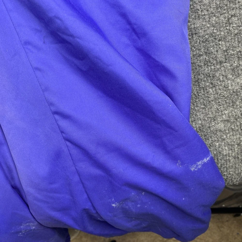 Vintage Black Bear Ski Jumpsuit Womens Small Purple Neon Colorblock RECCO 80s - Picture 12 of 13